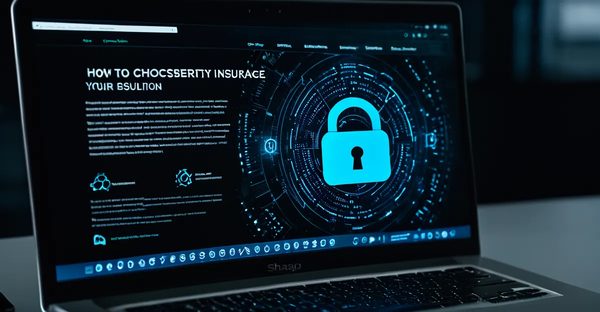 Comment choisir une assurance cybersécurité adaptée à votre entreprise